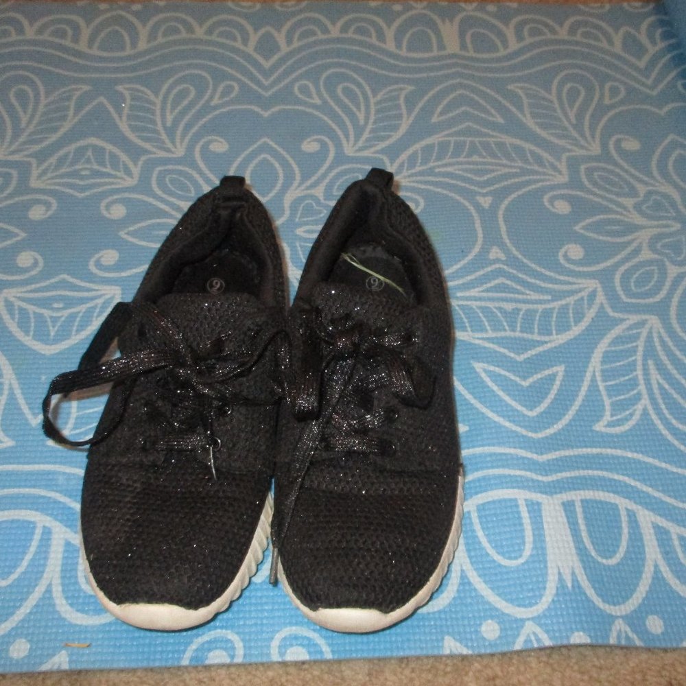 glitter running shoes